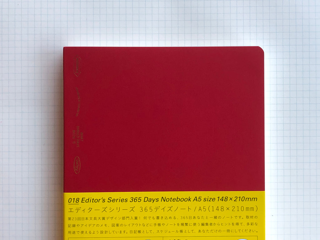 Stalogy A5 365 Days Notebook - Tokyo Pen Shop
