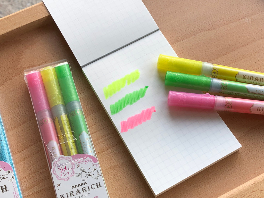 Glitter Kirarich highlighters – Wacky Mail Pop