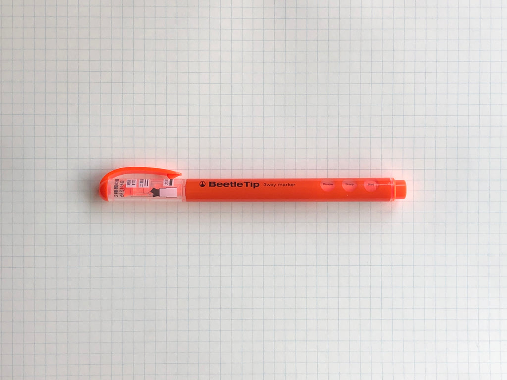 3 Color Hybrid Pen, Maple Orange