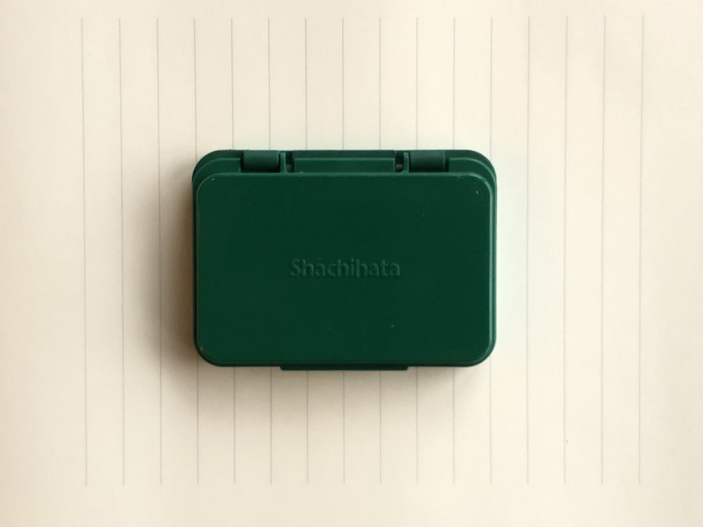 Pre-Order) SHACHIHATA Light ink stamp pad for mourning HGT-2-GR SGN-40-GR  SHACHIHATA – CHL-STORE