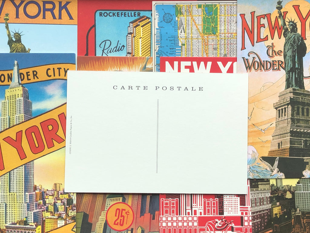 New York Vintage Postcards – Yoseka Stationery