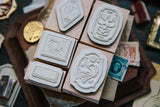 OURS x Koopa Postal Maple Wood Stamp Set
