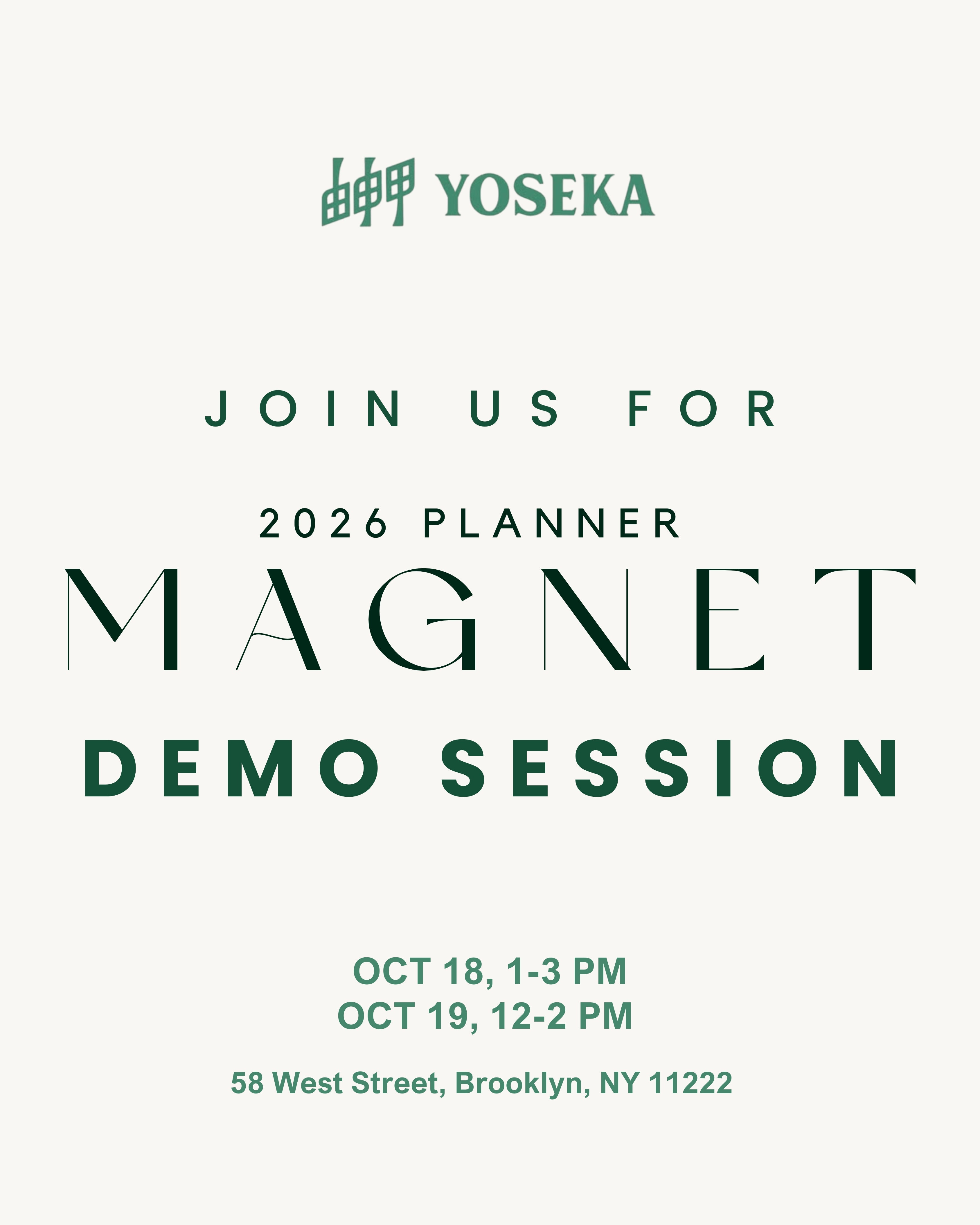 Planner Marche - Aura Estelle Demo - Oct 18 & 19