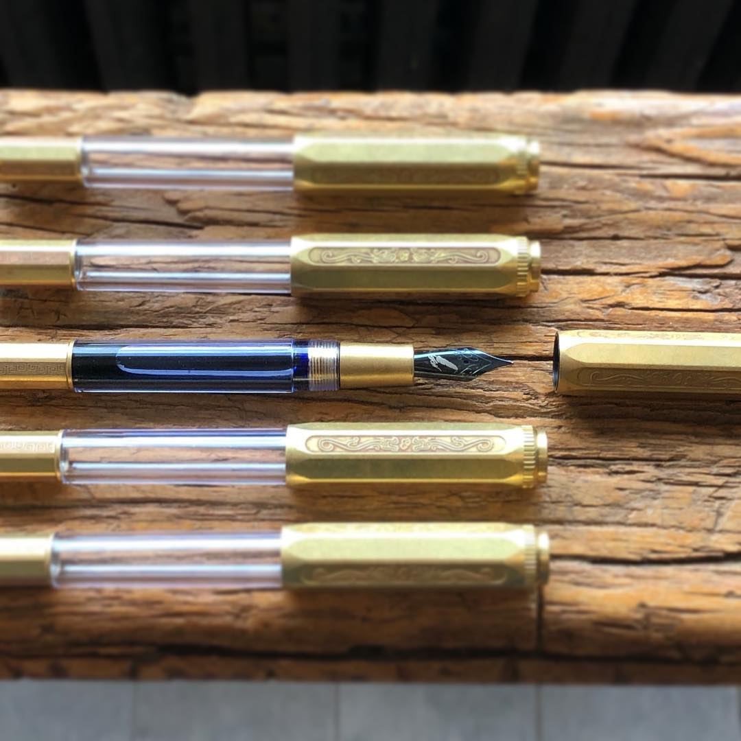 More arrivals of Bronze Age brass pens by Fine Writing International