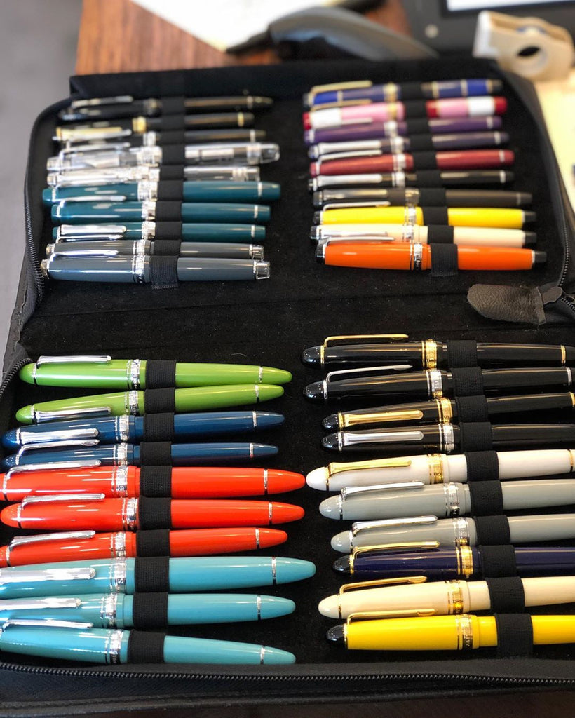 Lots of Sailor fountain pens