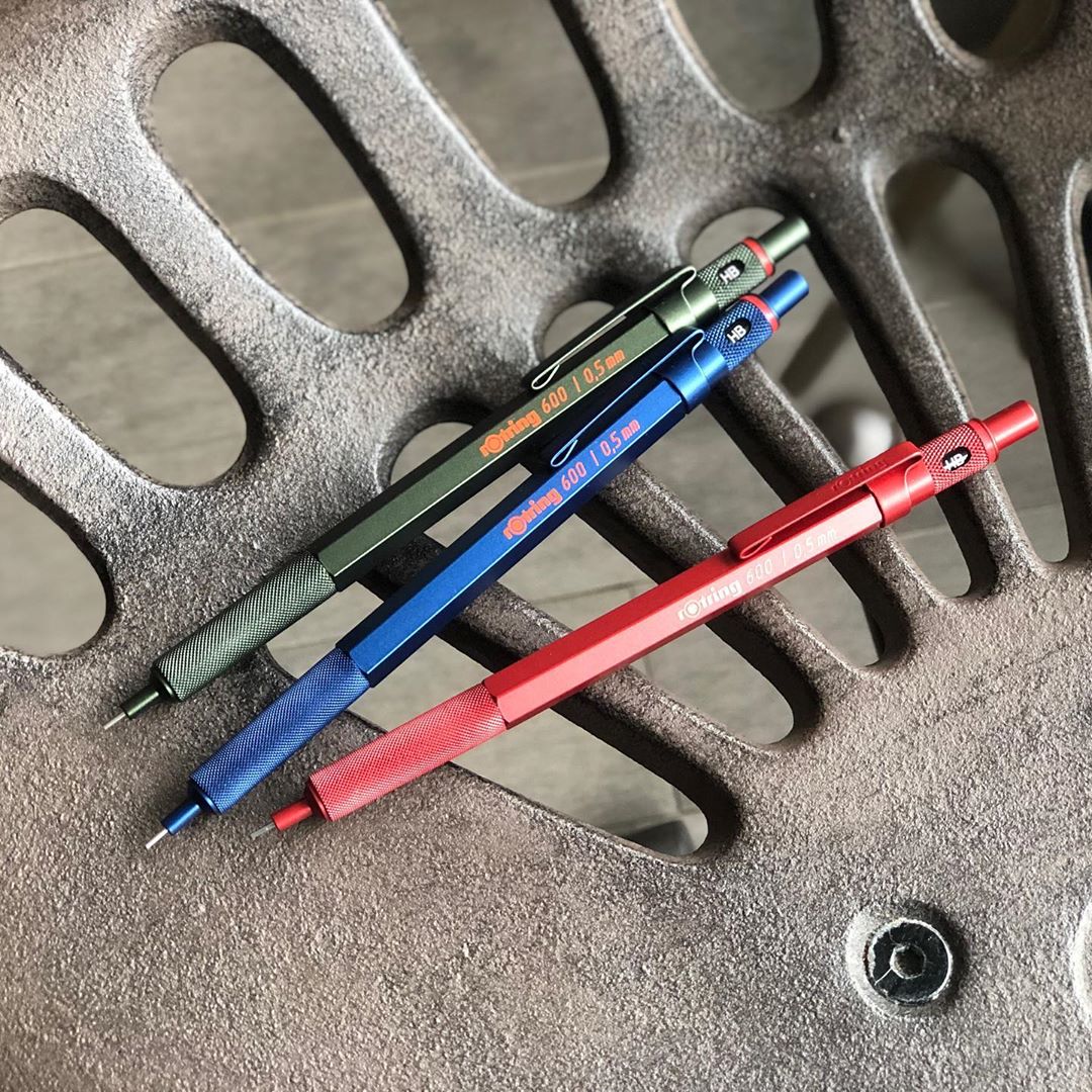 rOtring 600 Mechanical Pencil and Ballpoint Pen in new colors – Yoseka ...