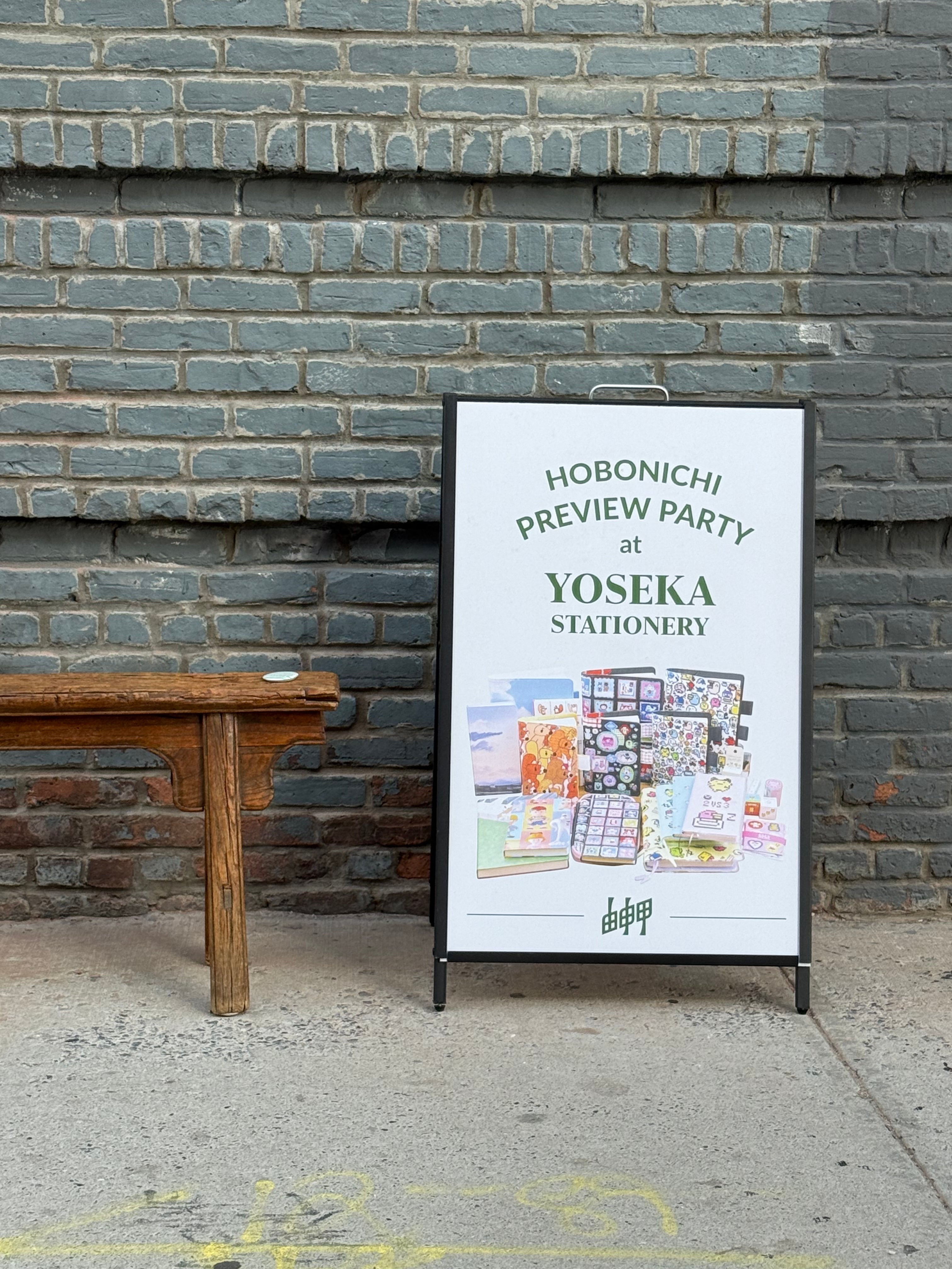 Hobonichi Pop-Up Canceled