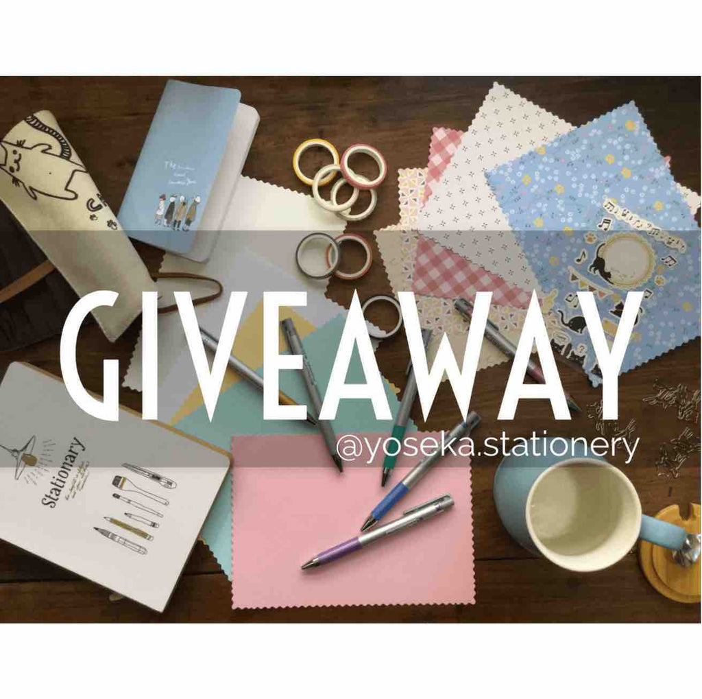 Giveaway! Yoseka Stationery Box: August Edition