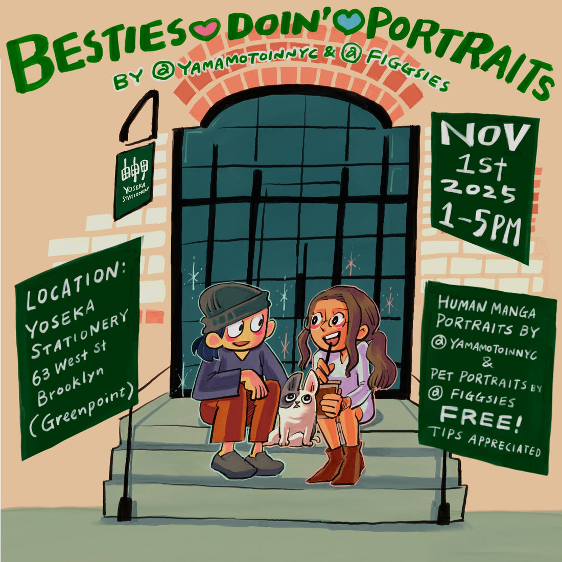 Portraits by Remi and Gabby at Yoseka Land - Nov 1