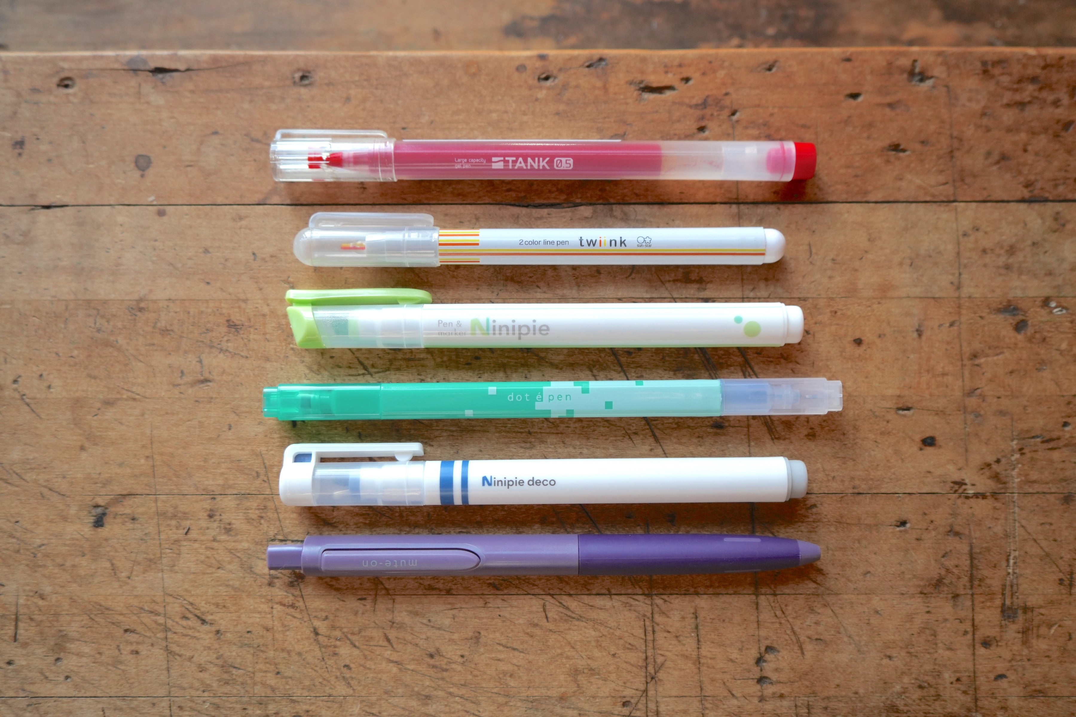 6 Unique Pens from our Sun-Star Pop-up!