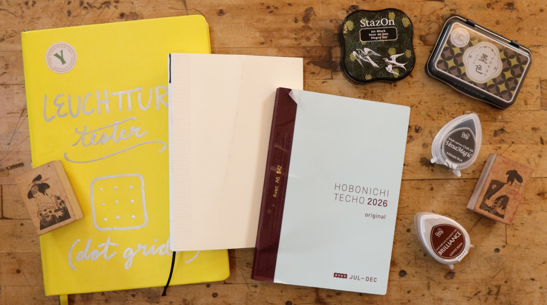 Comparing 4 Stamp Pads