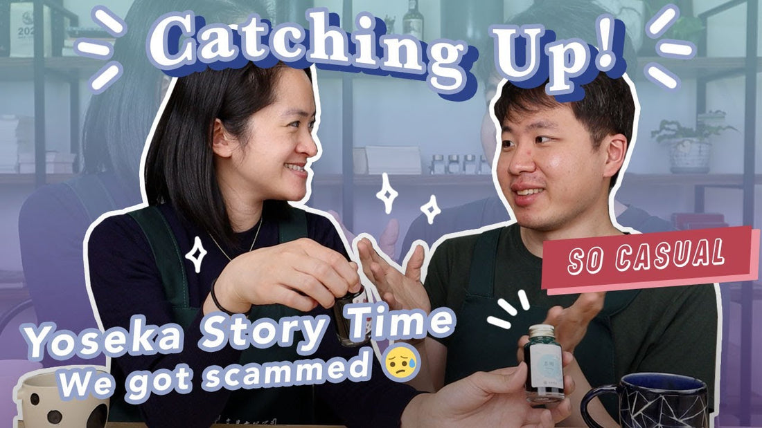 Catching Up Casually: Yoseka Story Time and Lennon Tool Bar's Romantic Spring Inks!