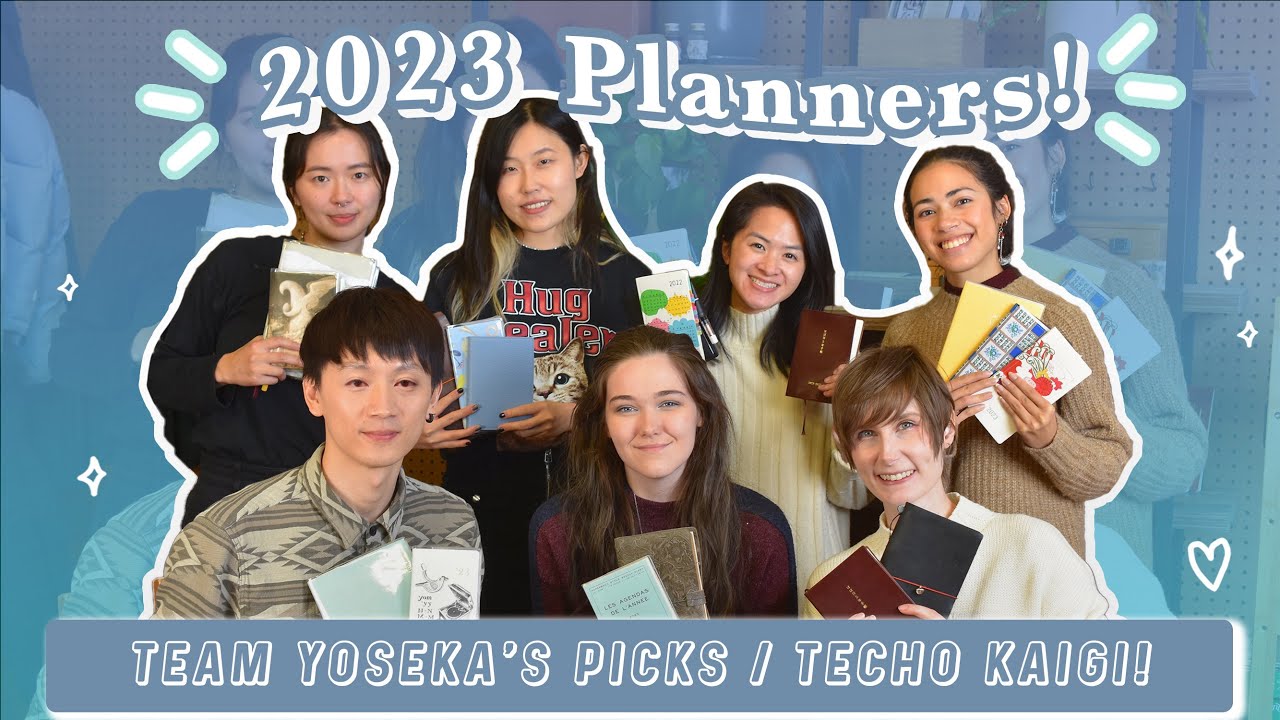 Team Yoseka's 2023 Planner Tour: Hobonichi, Traveler's, Hightide, PAL, and More!