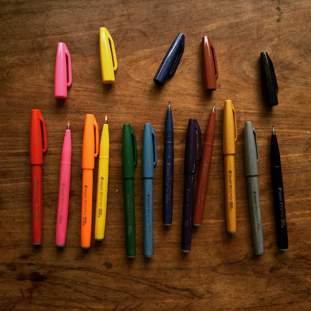 Touch Brush Sign Pen