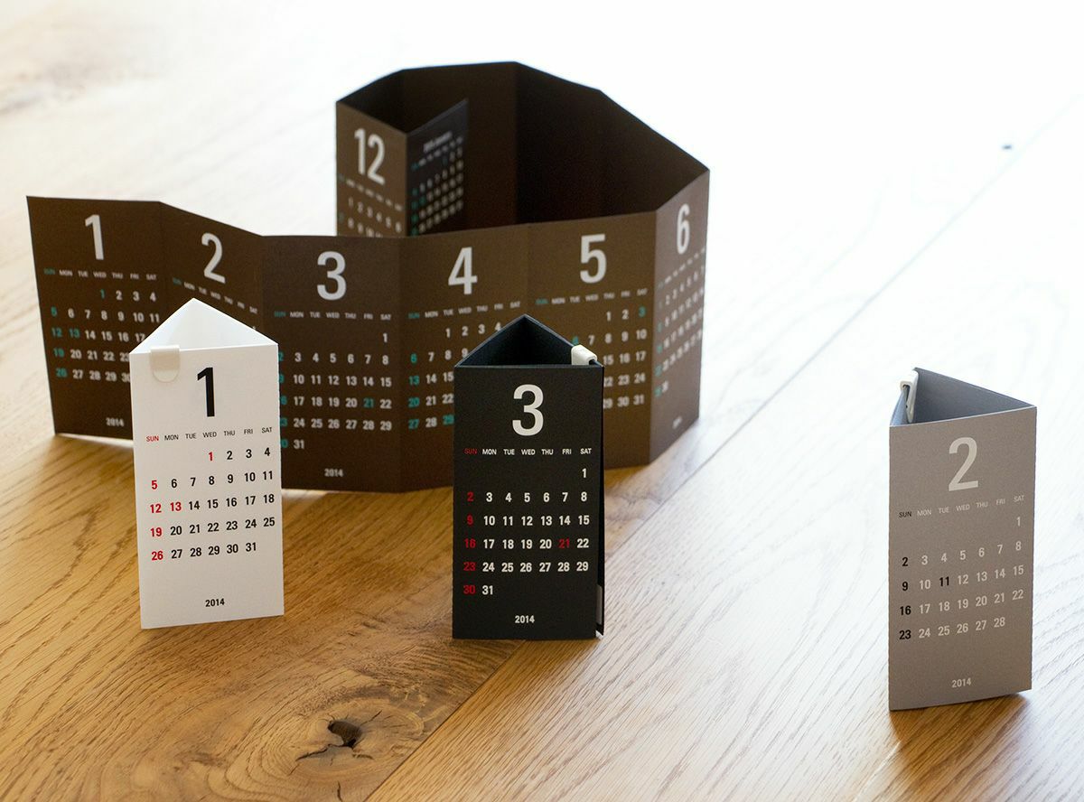 Replug 2024 Replug Triangular Desk Calendar