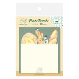 Furukawa Paper - Sticky Notes - Freshly Baked Bread Town (Pantown)