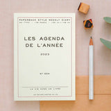 Hightide Diary Les Agenda de L'Année 2024 - A6 Block