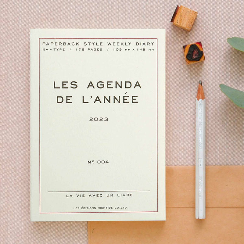 Hightide Diary Les Agenda de L'Année 2024 - A6 Block – Yoseka Stationery