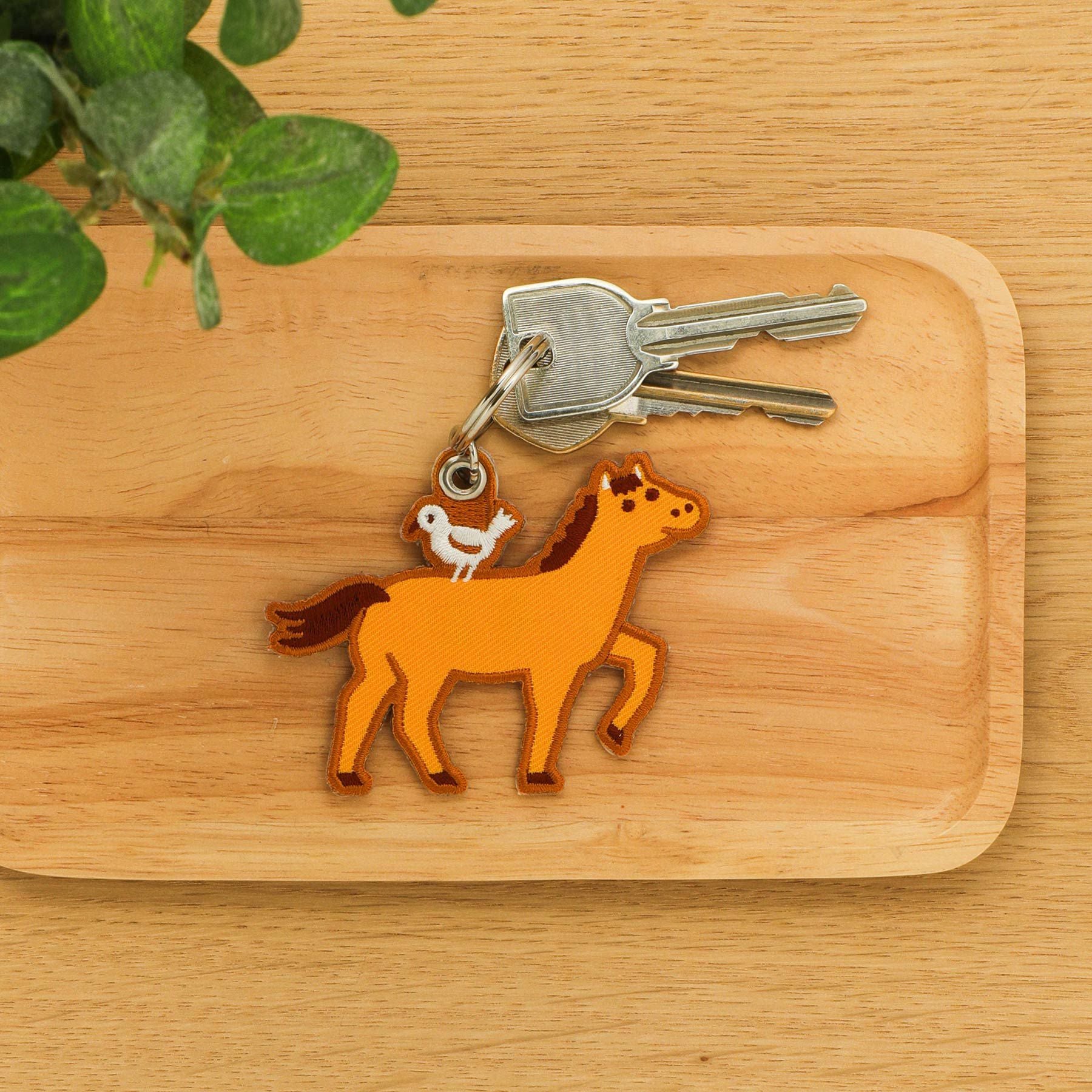 New Retro Stitch Work Keychain - Year of the Horse – Yoseka Stationery