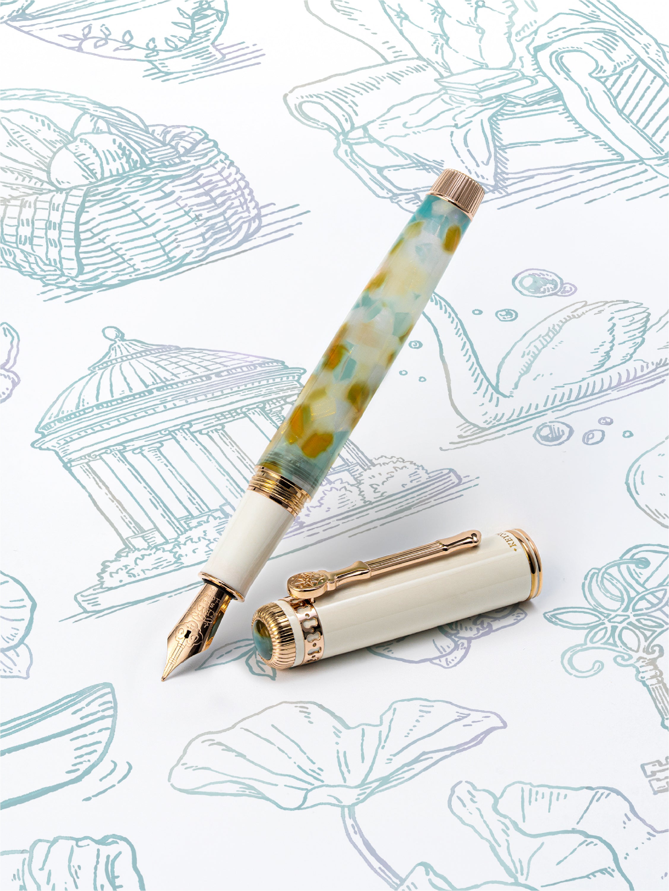Diamine Purple Edition - Chameleon - Moon Beam – Yoseka Stationery