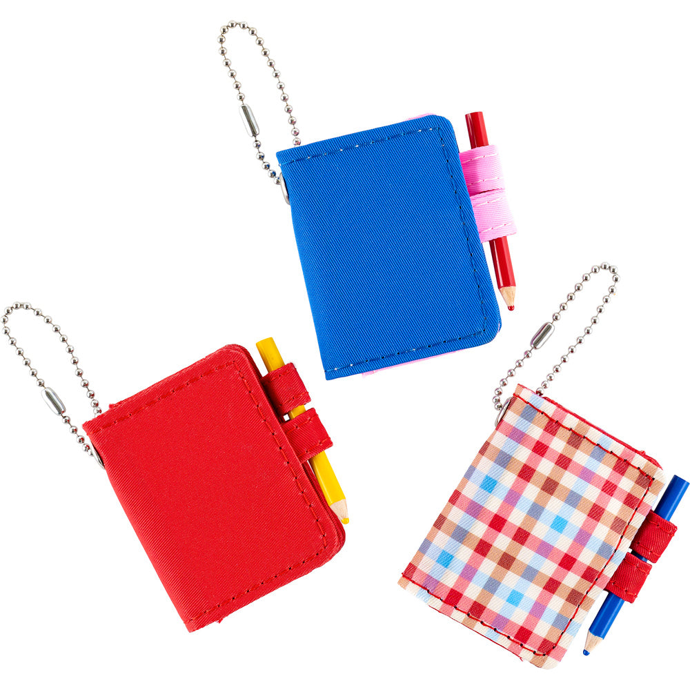 Hobonichi 2027 Techo Mini Keychain - Bright Plaid – Yoseka Stationery