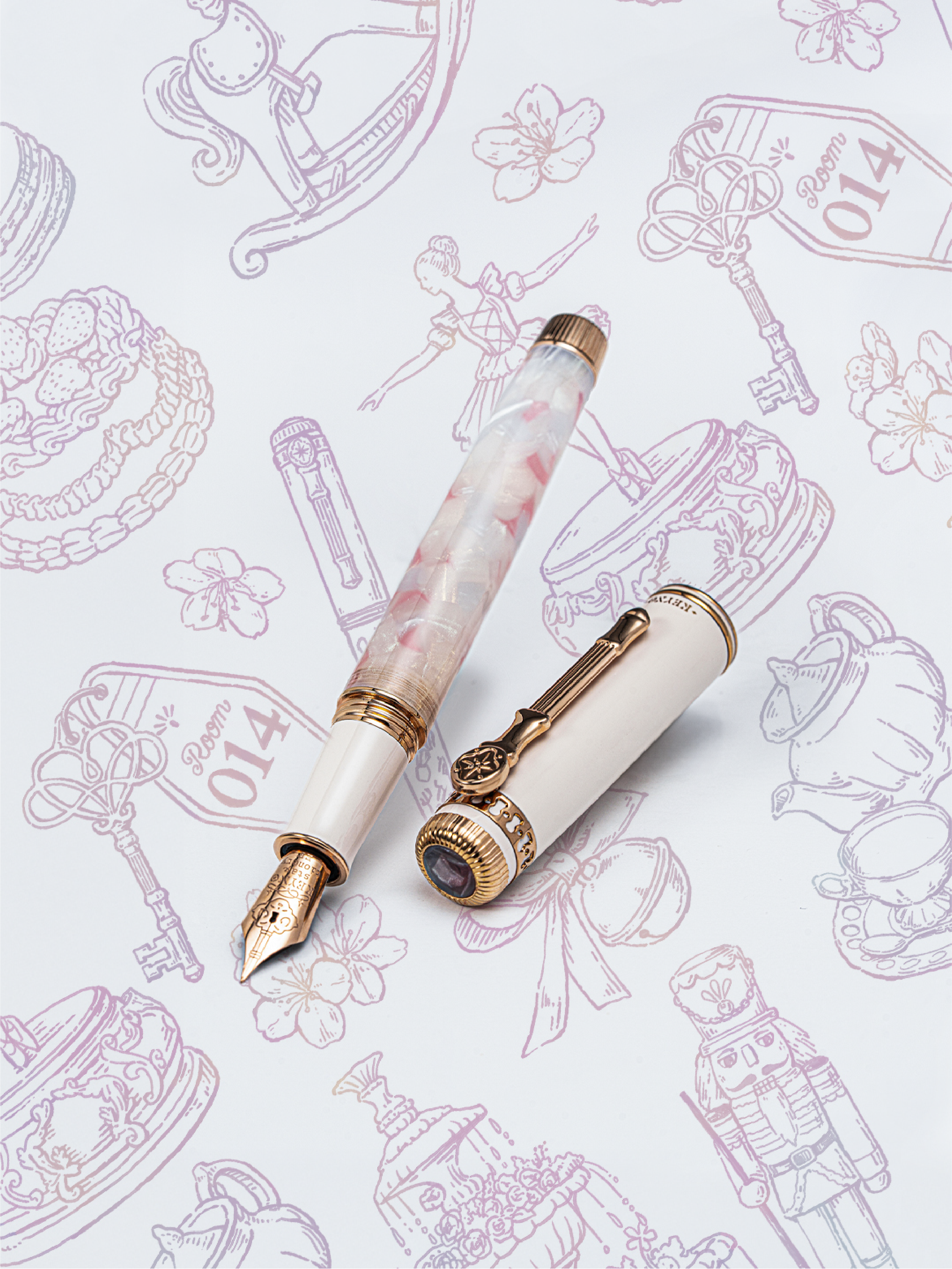 Dominant Industry - Keyno Fountain Pen - No. 014 Cherishment (Pre-Order Starts Mar 31; Ships Apr 30)