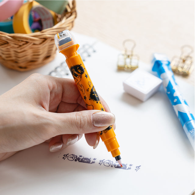 Kutsuwa x Moomin Roller Stamp + Color Pen - Cruro (Coming Soon)
