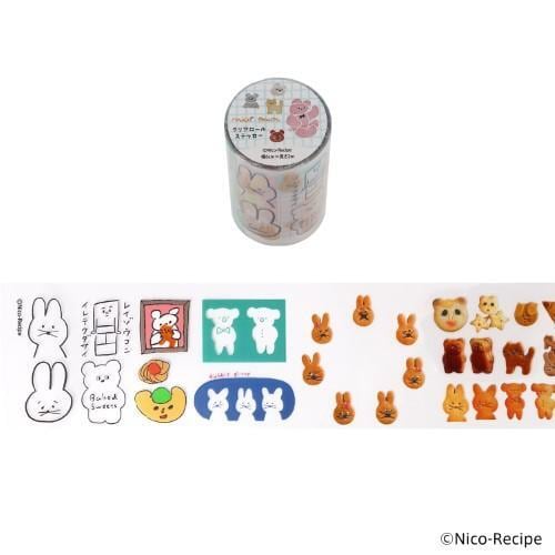Komamono Creative x Nico-Recipe Clear Roll Sticker (Coming Soon)