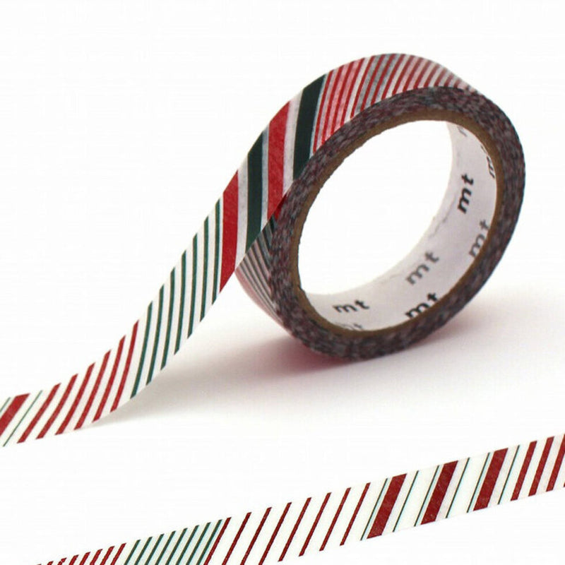 mt Washi Tape - Merry Christmas - Color Stripe