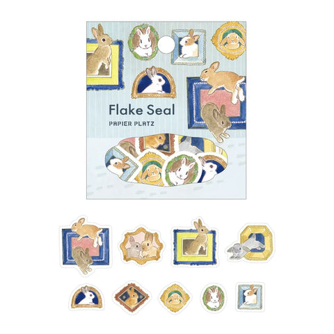 Greeting Life Flake Stickers - Office Stationery – Yoseka Stationery