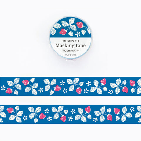 Papier Platz x Otome Insatsu - Strawberry Masking Tape