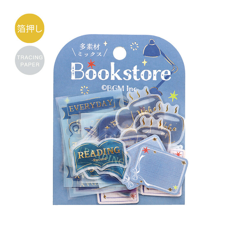 BGM Deco Sticker - Holiday Store Tour - Bookstore