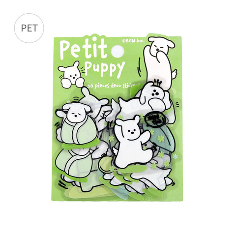 BGM Deco Sticker - Puppy Petit - Green