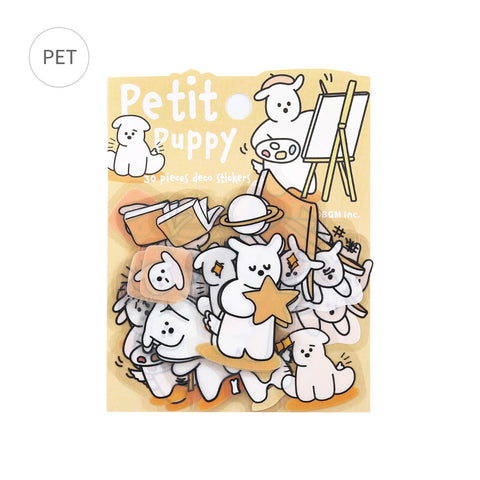 BGM Deco Sticker - Puppy Petit - Yellow