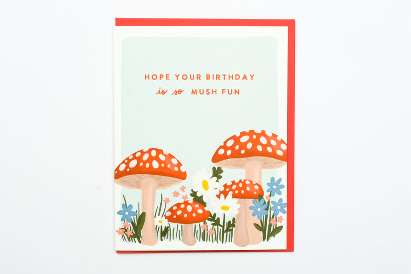 Mushroom Birthday