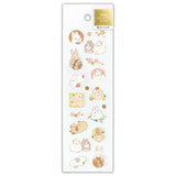 NB - Japanese Style Sticker Sheet - Flower Rabbit