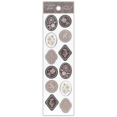 NB - Monomee Sticker Sheet - Floral Pattern