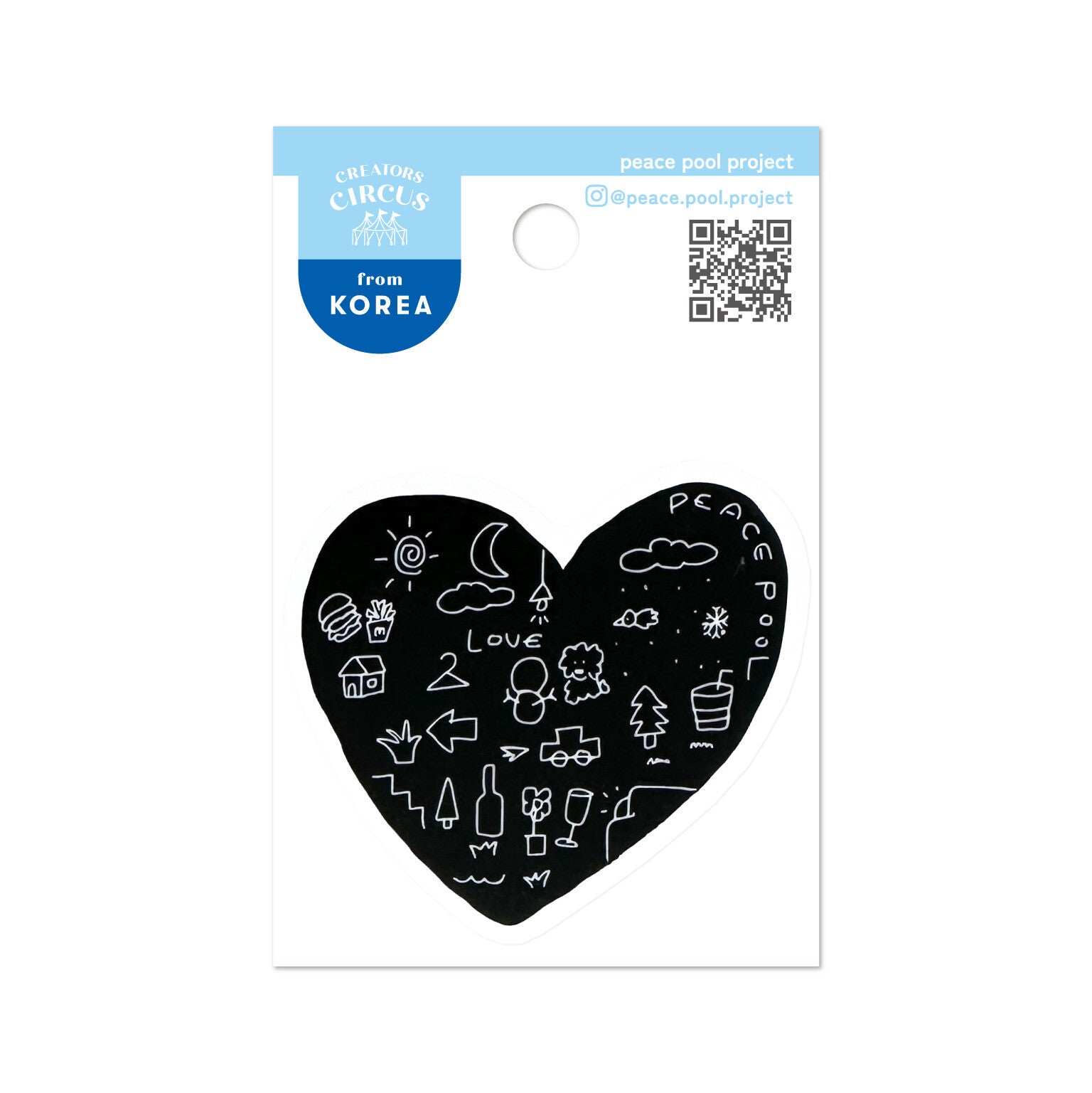 Frontier - CREATORS CIRCUS Sticker - Peace Pool Project