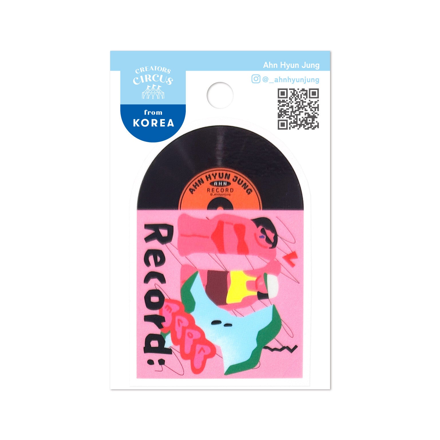 Frontier - CREATORS CIRCUS Sticker - Ahn Hyun Jung