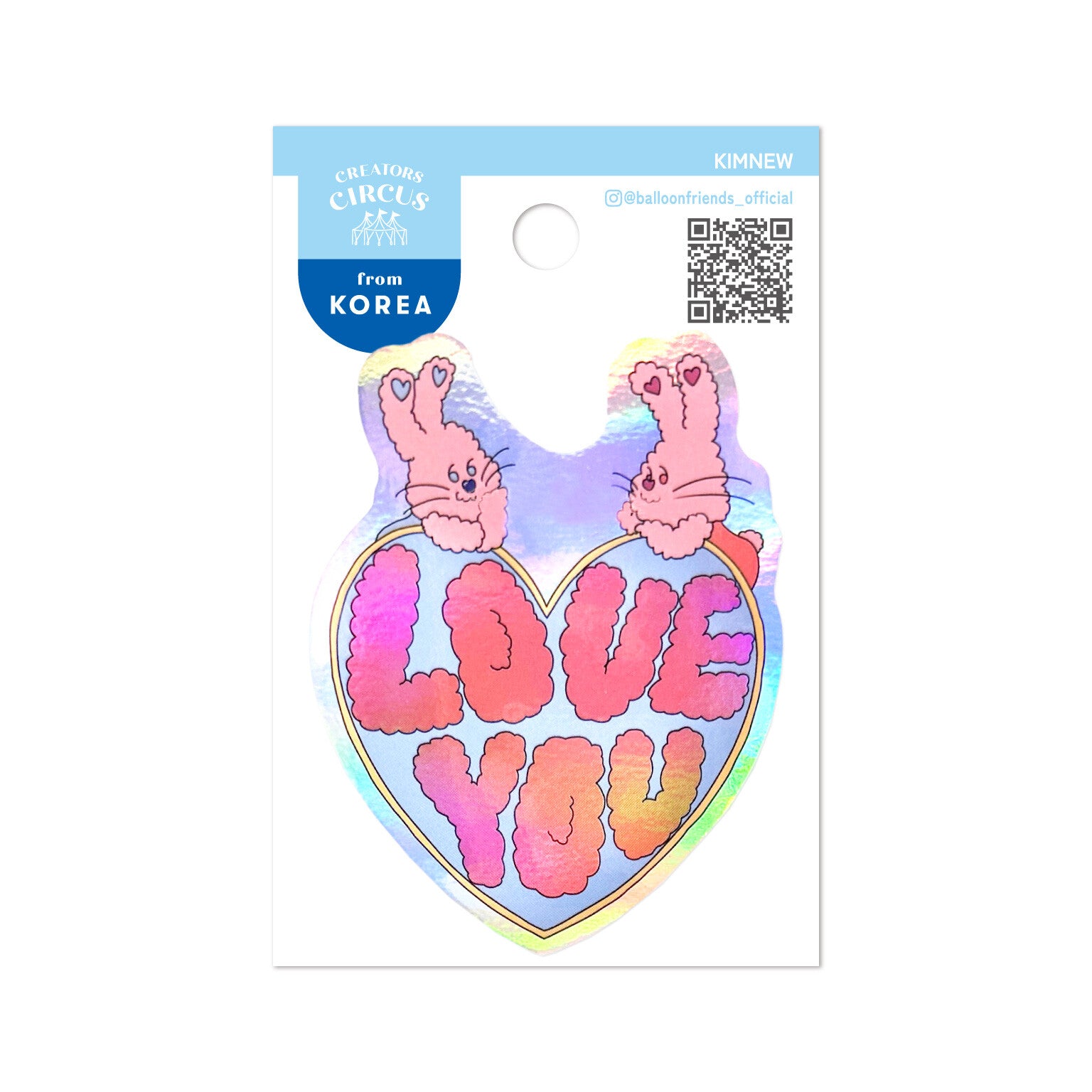 Frontier - CREATORS CIRCUS Sticker - Balloon Friends