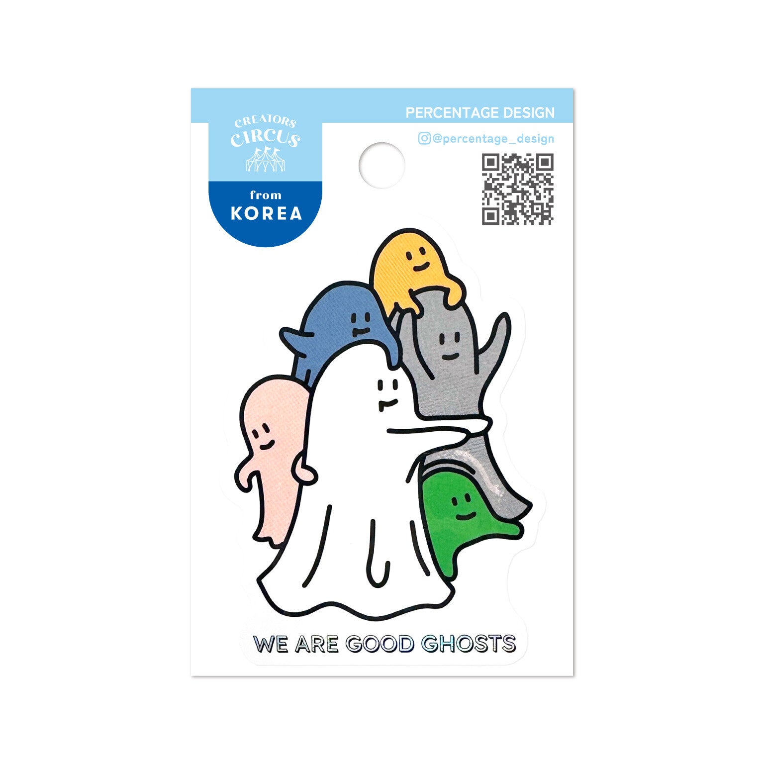 Frontier - CREATORS CIRCUS Sticker - Percentage Design