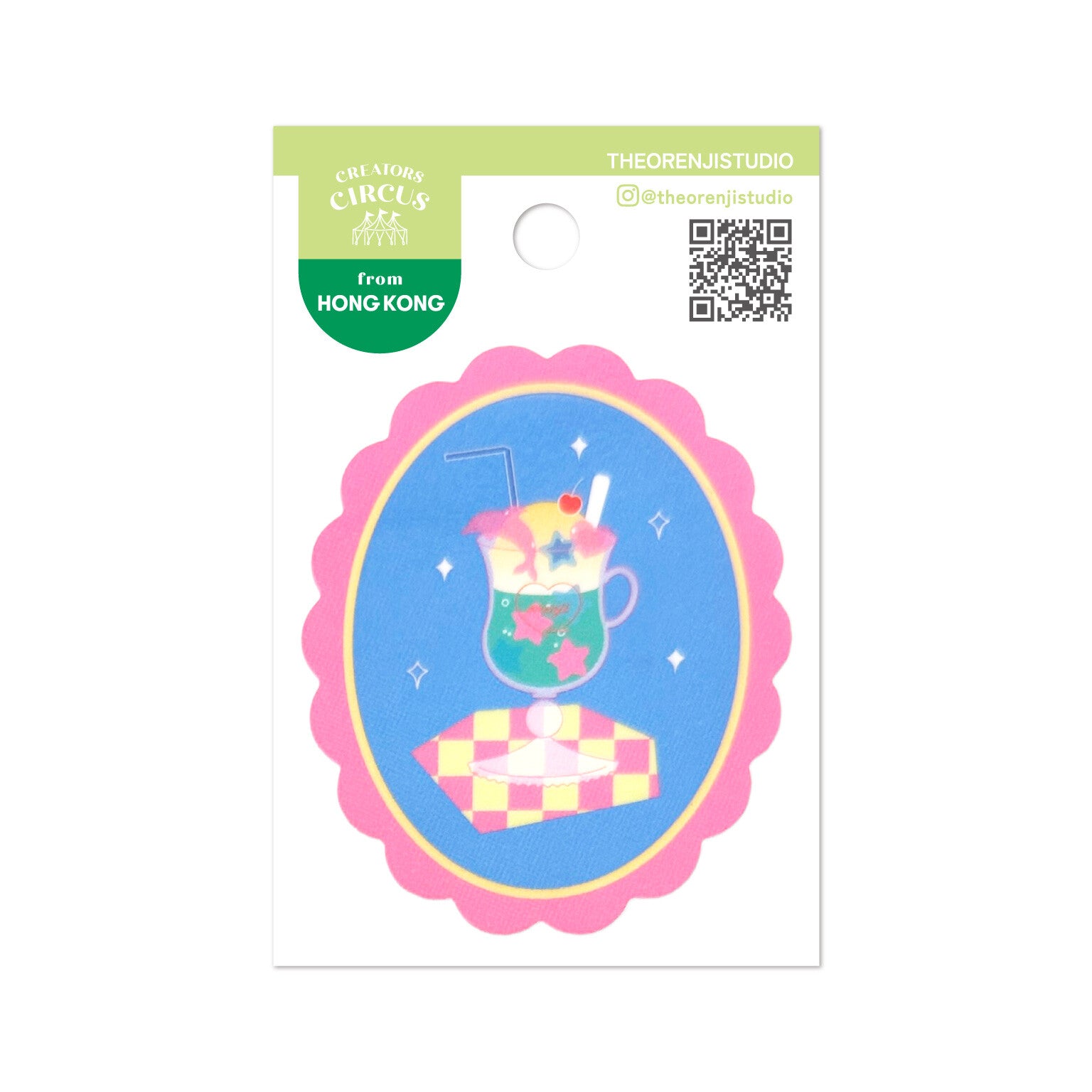 Frontier - CREATORS CIRCUS Sticker - THEORENJISTUDIO