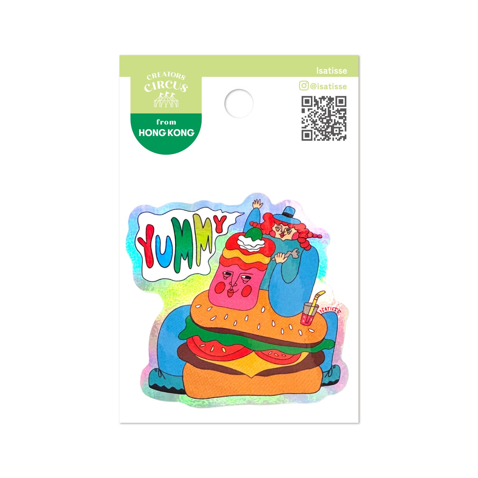 Frontier - CREATORS CIRCUS Sticker - Isatisse