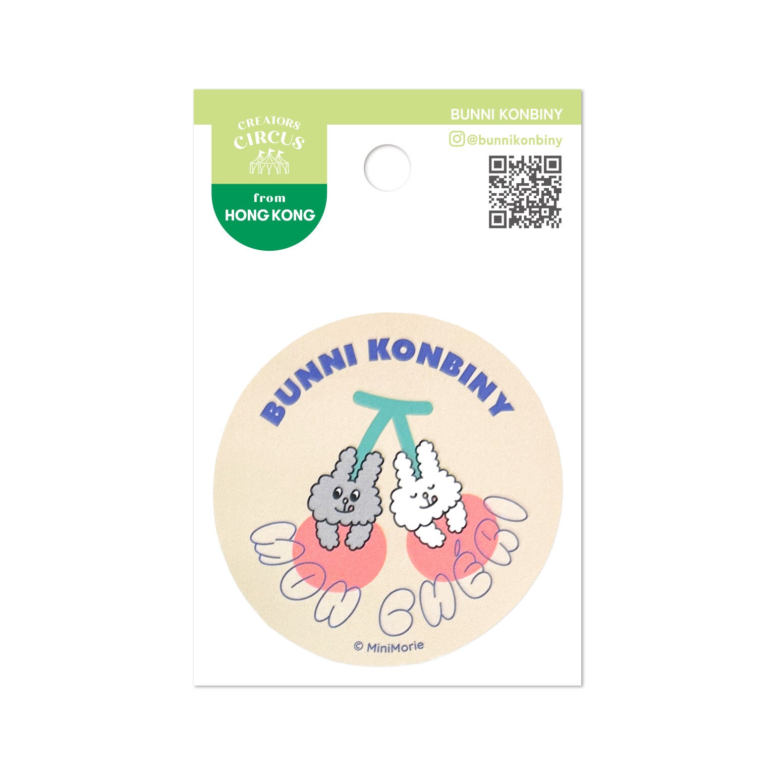 Frontier - CREATORS CIRCUS Sticker - Bunni Konbini