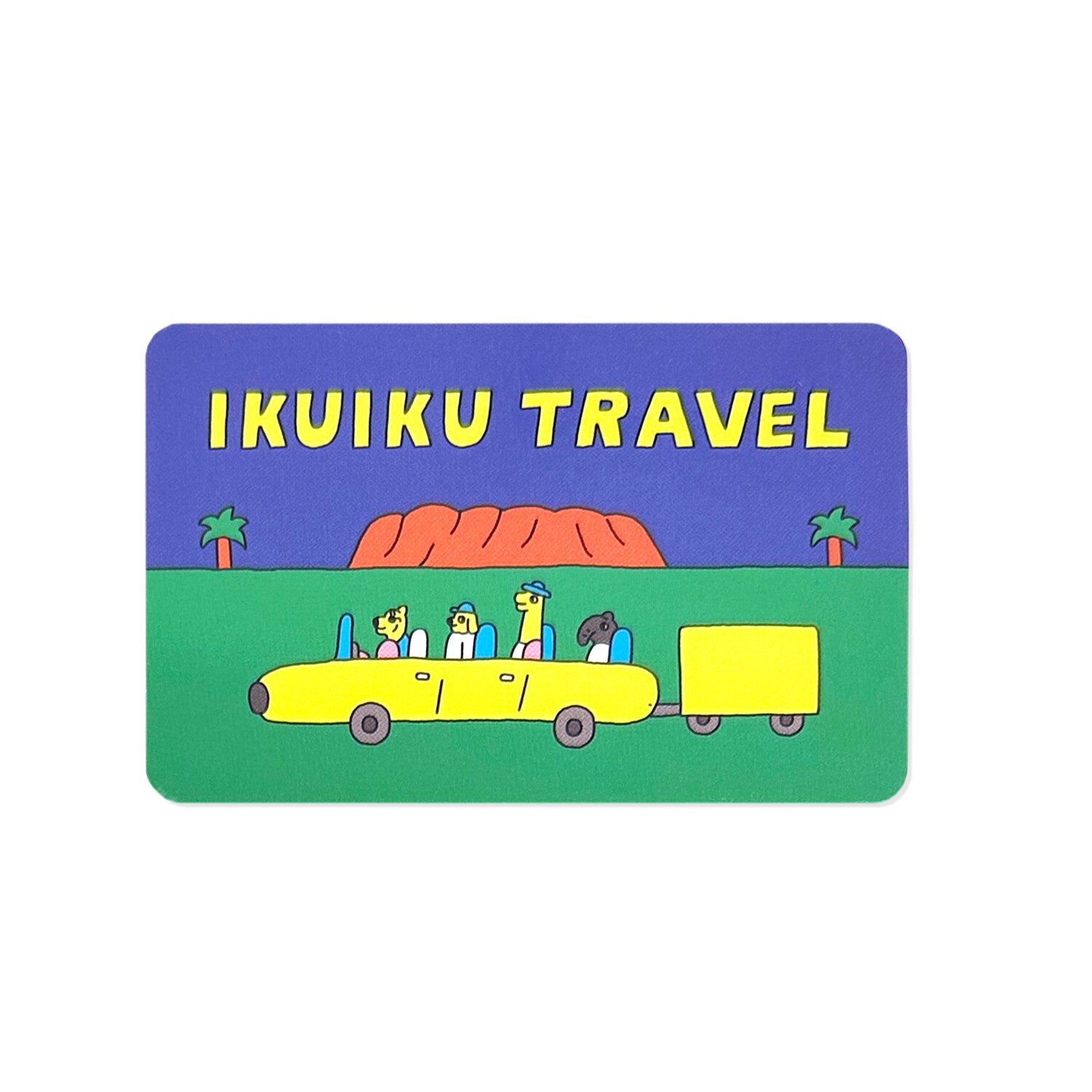 Frontier - CREATORS CIRCUS Sticker - ikuiku studio