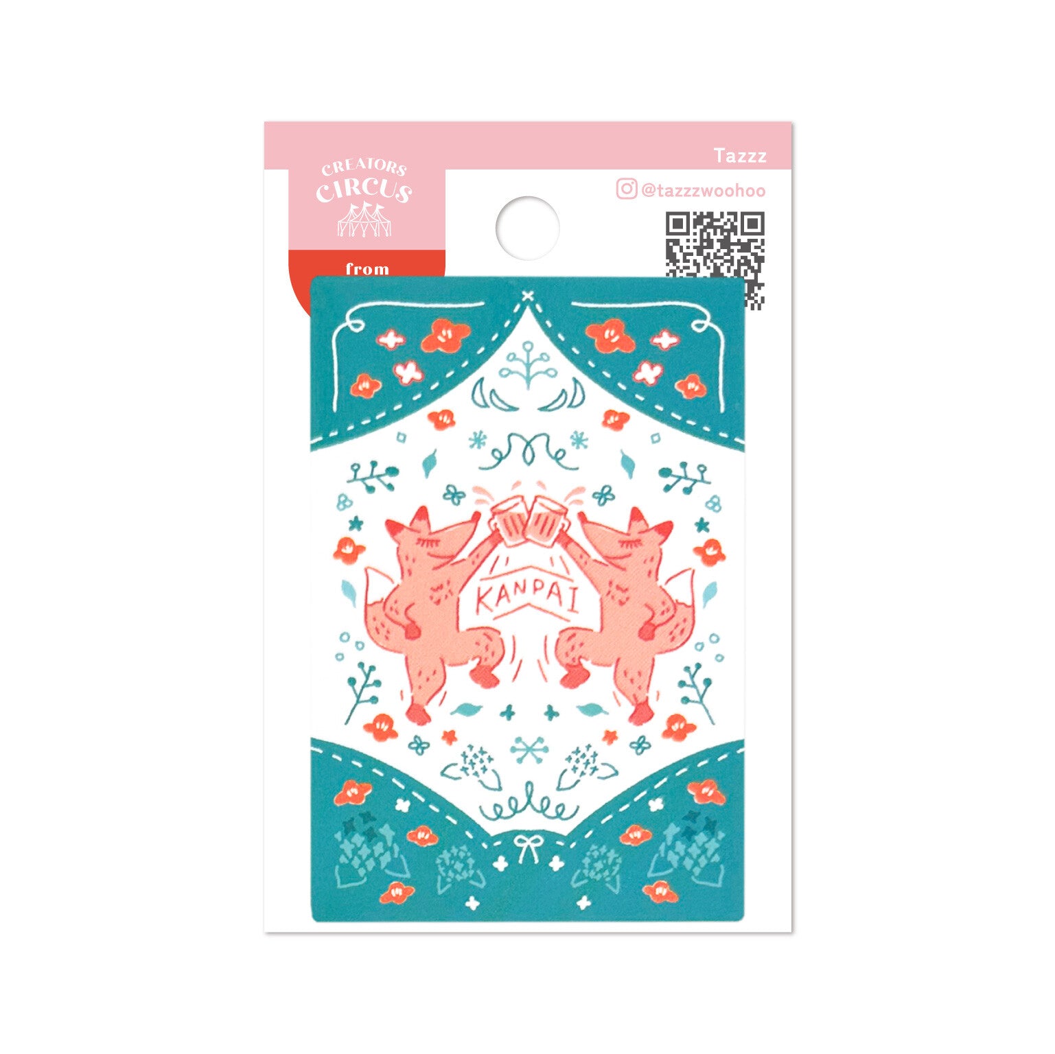 Frontier - CREATORS CIRCUS Sticker - Tazzz