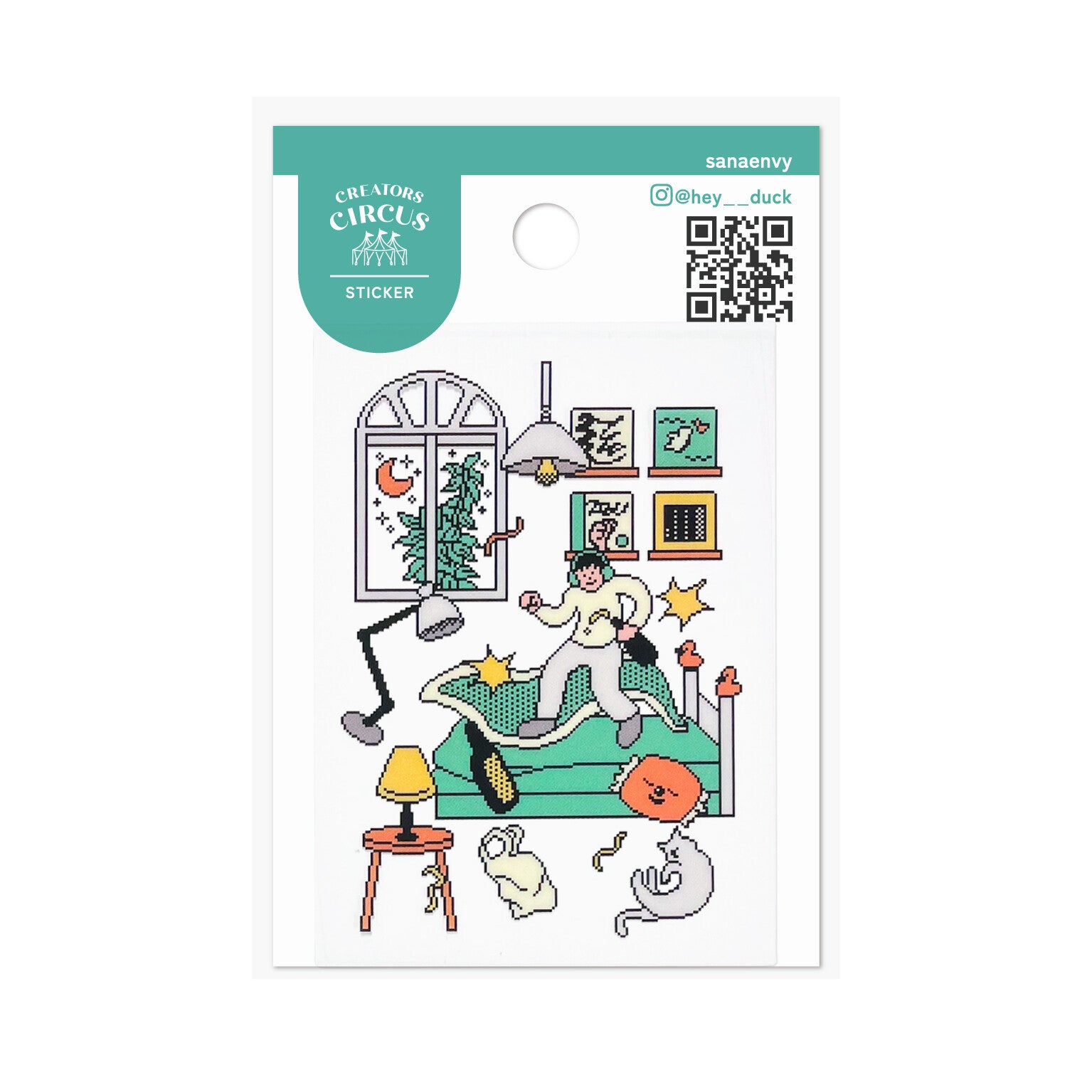 Frontier - CREATORS CIRCUS Sticker - sanaenvy