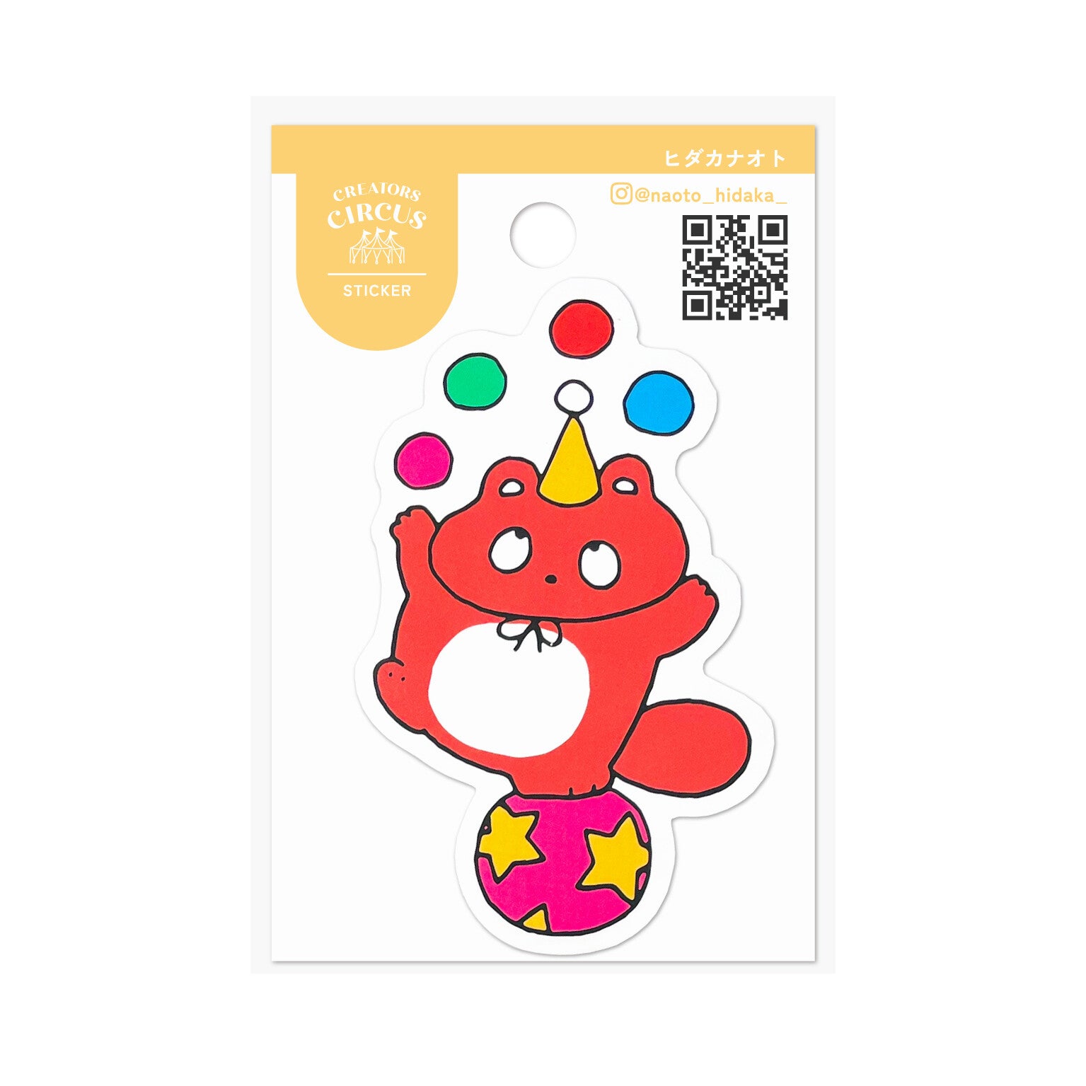 Frontier - CREATORS CIRCUS Sticker - Hidaka Naoto (ヒダカナオト)