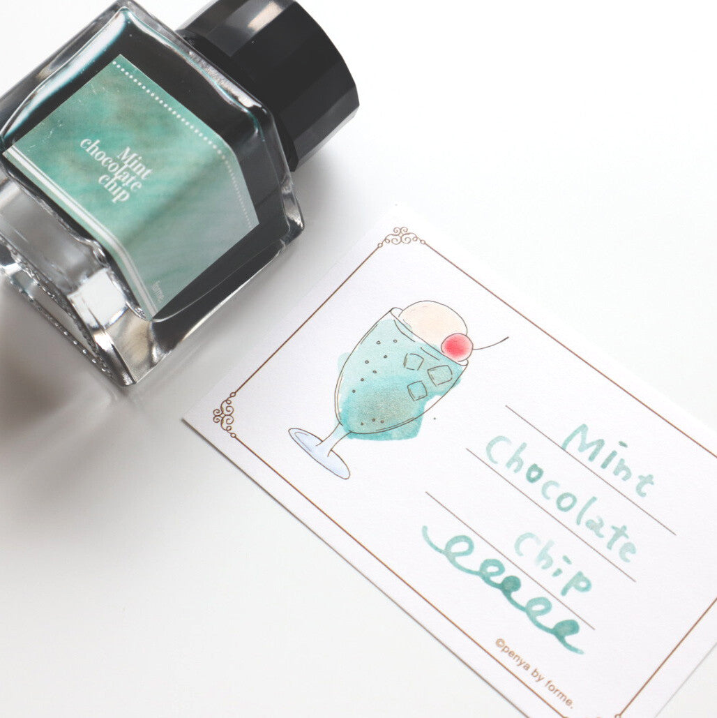 Tono & Lims Ink Bottle - Special Collaboration - Mint Chocolate