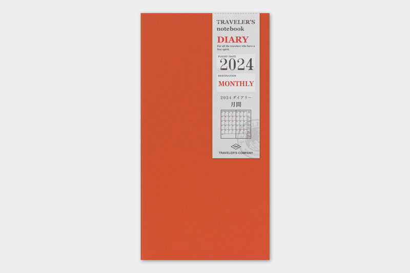 TRAVELER'S Notebook Regular Size 2024 Monthly
